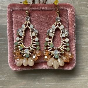 Hanging earrings